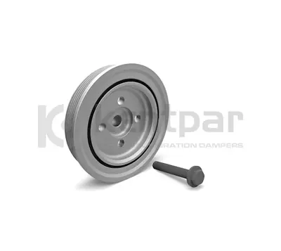 KENTPAR DF1537 Krank Kasnaği (Kit) Ford Fiesta-Focus 1.8 Tdci (1 Adet Civata) 1S4Q6B319BD XS4Q6B319FD 864316002 302811 TVD1057 1100051 34846 1131911 1198049 4M5Q6B319EA