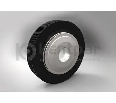 KENTPAR DF4355 Krank Kasnaği P206-P307-P406-P407-P607-P807-Expert-C4-C5-C8-Jumpy-Xsara-Scudo 2.0 16v (Ew10j4) 30965 9641741980 TVD1101 LPD0248 DP1057 ODP222065 32113 80001556 RKT9079 E6P0012BTA