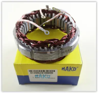 MAKO 305414P Alt.Statör Dort Uclu (12v-44a ) Konjektörsuz Tüm Al 