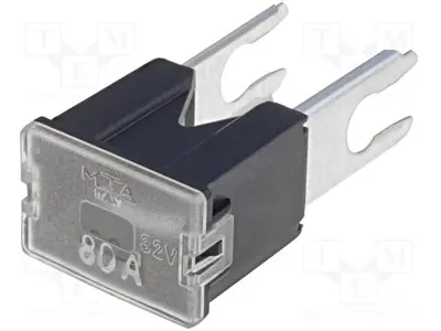 MTA JTE2092 (0471080) Ayakli Erkek Sigorta 80 Amper (Siyah) 