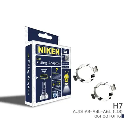 NIKEN 2896 Led Far Montaj Adaptörü H7 Audi A3-A4l-A6l 