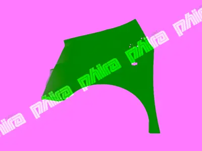 ORAN 1987482652 Çamurluk Ön Sol Sinyal Delikli Sac Fiat Scudo 2006> 1400342488 7840R6 FT9233014 557311A1 1612655 3497007 5432272C 557311 920311 LAML04833