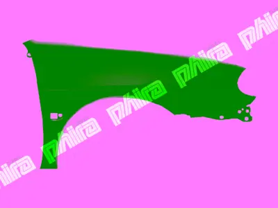 ORAN 1987948260 Çamurluk Ön Sağ Sinyal Delikli Sac Renault Megane 1999> 676272 7751696569 4325656B 4325656 6037314A1 676272B 54912381 602102 6504046037314P 6037314