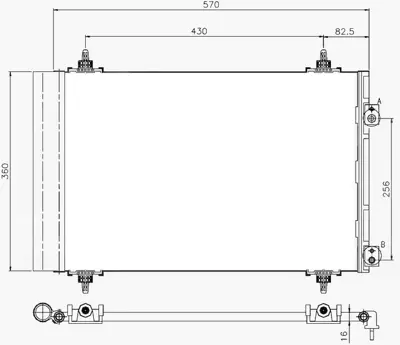 ORIS 043048 Klima Kondenseri Berlingo-Partner-307-308-508-5008-3008-C4-Ds4-Ds5 1.4-1.6-2.0 Hdi-Vti 6455CX 9807426280 6455HK 6455EW DCN07008 945791 9682531580 818170 6455GL AC667000P