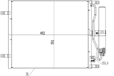 ORIS 085179 Klima Kondenseri Nissan Micra 1.5dci 02=> Note 1.5dci 06=> (Oto.-Mek.) 921009U20B 8FC351303231 719M42 QCN575 CO4600 161415 940069 DN5252 92100AY601 8213035