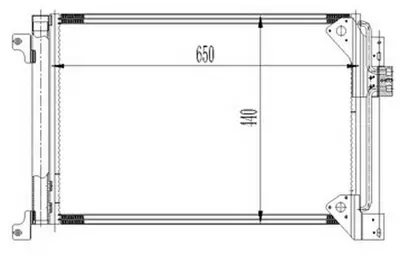 ORIS 251304 Klima Kondenseri Iveco Trakker-Stralis 02=> (Oto.-Mek.) 41214450 35625 4120021 801024 30301156 8FC351317631 7500400 28005081 IV5081 94713