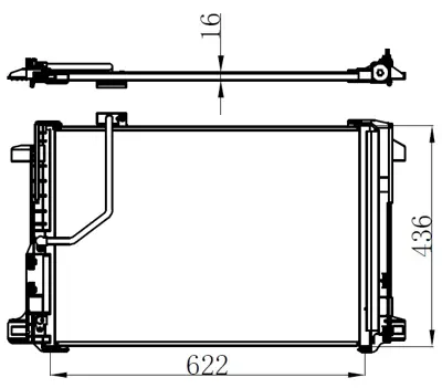 ORIS 251496 Klima Radyatoru 