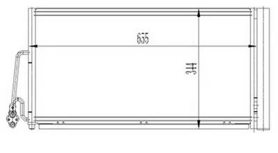 ORIS 251614 Klima Kondenseri Mini Cooper-One 1.4-1.6 T-1.6d-2.0d (06-10) (Oto.-Mek.) DCN05102 6941084 9239920 60065363 TSP0225612 BWA5363 64539239920 64536941084 F8921 CO5320