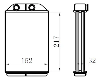 ORIS 346546 Kalorifer Radyatörü Brazing Audi A6 01=> (217x156x32) (Otom./Mek) 4B1819031 AUDI7020 8FH351331444 AIA6393 M201015A 3006393 54316 AH220000S AI6393 4B1819031C