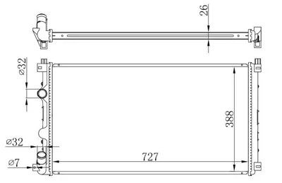 ORIS 439476 Radyatör Brazing Master Ii-Movano 01> 2.5dci G9u (Ac+klimasiz+mek) (727x388x26) 2140000QA5 2140000QAJ 2148100QAA 7711135810 RTA2322 441497293179354 4414972 93179729 93179354 602322R