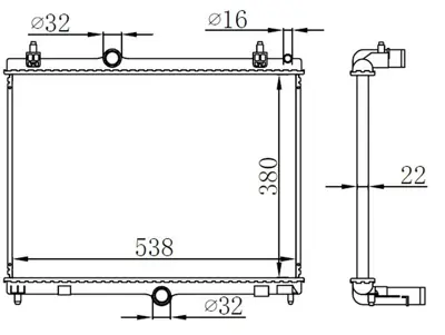 ORIS 439662 Radyatör Brazing C5 09>p508 10>1.6hdi (Ep6cdt) (Mek+ac+klimasiz) (538x380x22) 1330W5 636009 133396 8MK376910204 9688421380 1330X2 CR2113000P 735371 58468 58399