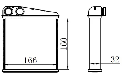 ORIS 594267 Kalorifer Radyatörü Brazing Twingo Clio Micra(165x165x32) 27140AX700 RSD093018 AH16000S 6093018 812373 13006256 79000N 7701208766 7701208381 1035173SX