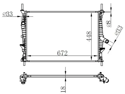 ORIS 804200 Motor Su Radyatoru Transit V347 2.2tdci 2.4tdci 06>14 1595061 RA0121160 FD2404 53742 69225 12M28 314181 DRM10105 8MK376764501 350213143600