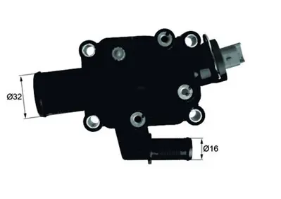 PSA 715060 Termostat (Komple) Berlingo 1.6 16v 04/08=>-C2-C3-C4 1.4-1.6 16v 04=>-P207-P307 1.6 16v 08=> 1336Z0 34977 THH0018 92441 94441 722327 JAPVTCI01 ZV36CP 62934977 BSG70126003