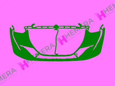 PULO 0986479U33 Tampon Ön Astarli Gri 2 Sensörlü Dodik Delikli Peugeot 208 2019> 164982691T