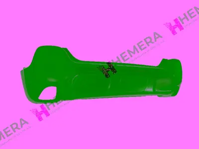 PULO 3397006864 Tampon Arka Mat Siyah Sensörsüz Citroen C3 Aircros 2017> 1632004880 4007655