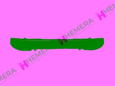 PULO 3397011676 Tampon Arka Orta Siyah Astarsiz Citroen Berlingo 2012-2017 7410GE 697108 3651668A 19233531 4013655 905540 10010239 BR08301 CI9181051 7410GG