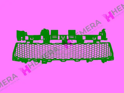 PULO 8781353131 Izgara Tampon Ön Alt (Siyah) Dacia Logan 2013> 622544633R 4456045 DA2242120 365287CA 6502071303910P 1302990A1 1518590 G2404 22031294 RN07089GAV
