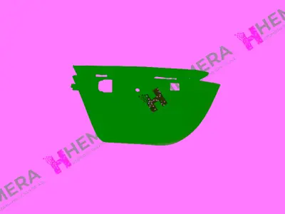 PULO 8784485034 Braket Tampon Arka Sağ Renault Clio Iv 2013-2019 850763297R 4420531 RN3301854