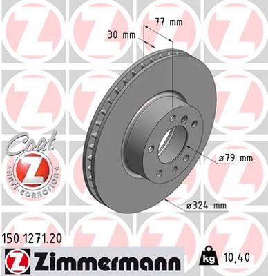 ZIMMERMANN GDB742 Fren Diski On Bmw E39 E32 E38 E31 34116757746 34111159895 MDC833 201532 9557921 812011145 DDF6061 34116756087 150127120 561553J