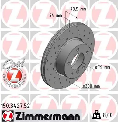 ZIMMERMANN PNB470 Fren Diski On Bmw E81 E82 E87 E88 E90 E91 E92 Z4 E89 34116854998 150342720 34116772669 24032401971 DF4459 10234114435 697410 201566 6037981 92137700