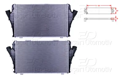 WISCO 13167338 Turbo Radyatoru (Intercooler) 646x397x30   13167338 OL4492 37004492 351319203463 7073022 OPEL8130O 376700724 104408 51770436 6302059