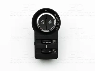 WISCO 13301752 Far Anahtari Krom 9 Pin On-Arka Sisli Otomatik Far   13301752