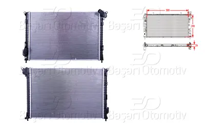WISCO 1475554 Su Radyatoru Brazing Mt-At 580x398x26   MN304R004 1475554 8120504 17101475554 53808 8MK376749511 7570489 17117541091 350213861000 17117570489