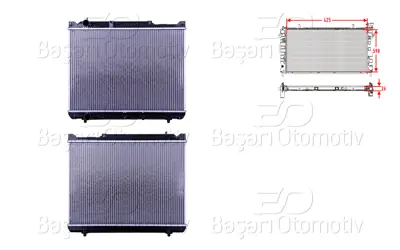 WISCO 17700-68DC0 Su Radyatoru Brazing Mt 425x598x26   1770068DC0 SZ2099 64196A 1770068DB0 1143046 53916 314396 DRM47019 KSZ2099 60522099