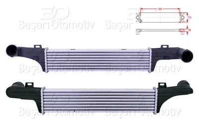 WISCO 2105000400 Turbo Radyatoru (Intercooler) 560x113x50   2105000400 L970197 30004224X 96860 127100N A2105001300 2108366 30419 2105001700 60304224