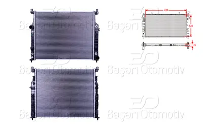 WISCO 2515000003 Su Radyatoru Brazing Mt-At 638x528x26   2515000703 2515000503 2515000003 2515000303 2515000403 2515000103 62576A RA0170940 104851 376781561