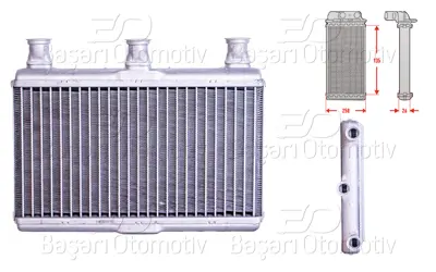 WISCO 6933922 Kalorifer Radyatoru Brazing 140x260 Mm   6933922 R21084 AH115000P 64116933922 320431 54311 8FH351312161 7233 QHR2237 70522