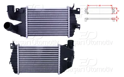 WISCO 7701045349 Turbo Radyatoru (Intercooler) 600x342x32   7701045349 8ML376723101 CI50000P 351319202350 96866 823M74A MST235 817924 6025310508 823M74