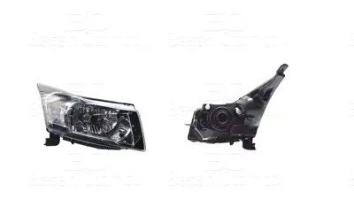 WISCO 96828237 Far Sag Siyah Motorlu   96828237 96828235 820962 50201102 2742038 DW0404803 1122630C 6913080 212110 18205131