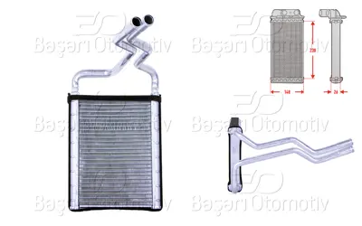 WISCO 97138-2B000 Kalorifer Radyatoru Brazing 149x225 Mm   971382B000 77657 NONRF HY6356 NOFRIGAIR 82006356 54425 LRH08B2 519031N 99320