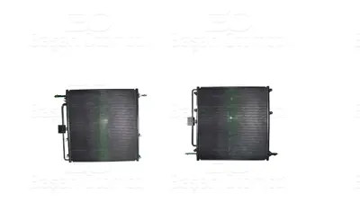 WISCO AWR1624 Klima Radyatoru Mt-At 562x551x30 Mm   816885 AWR1624 293A84 5320501 CT11304 8FC351035441 STC3679 53308 TSP0225368 925437