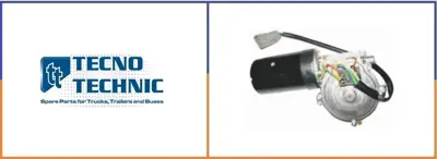 TECNO TECHNIC 01-22234 Cam Silgi Motoru 4/P/R Serisi( 5 Fiş) 1922234 403885 CWM15662AS 1765185 12045900A LGK045023662 SWM156620 4057795442801 986337209 45023662LGK