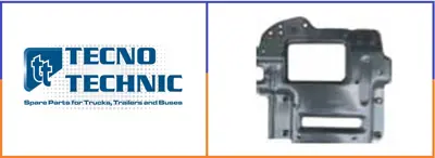 TECNO TECHNIC 01-23153A Tampon Braketi Sağ P/R Serisi 1923153A