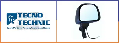 TECNO TECHNIC 01-32783 Makaslama Aynasi Sağ 4/P/R Serisi 1732783 S808191PE 1765808 1346382 SA5I0056 S1346382 564001140H PES03AA0Z01R 154002114H 4057795463172