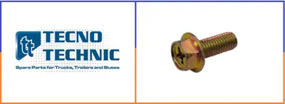 TECNO TECHNIC 01-12516 Flanşli Civata (Genel) P/R Serisi 812516 3500928A 5390320040 6623042 3901405 902305 8160212 7703019213 MD736249 112102901