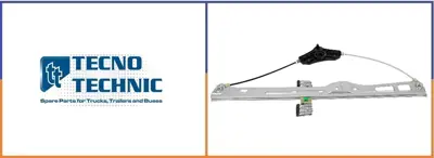 TECNO TECHNIC 01-53163 Cam Kaldirma Mekanizmasi Sol Motorsuz Tip L/P/G/Rs 123333 2053163 174990 4057795407114