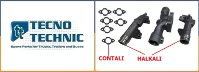 TECNO TECHNIC 01-69073-S Eksoz Manifolt Takimi Halkali Tip Dc-13 Euro 5 43272 2169073 81329 112678