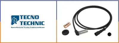 TECNO TECHNIC 02-28947 Abs-Ebs Sensörü Arka Eğri Fh/Fm 20428947 39278 20428941 20428946 225541 20428942 20428945 96331 4047755510589 19801