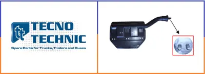 TECNO TECHNIC 01-7929 Çamurluk Tutucu Sol 4 Serisi 1742387 100346237 67179 122760 1358311 1725675 1457929 SCR533 8718008SX SC036