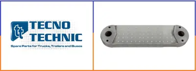 TECNO TECHNIC 02-49300 Motor Yağ Soğutucusu D-12 A  (5 Petek) 8149300B