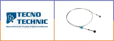 TECNO TECHNIC 02-45955 Vites Halati Gri (2915 Mm) Fh/Fm 20545955 20700955 25577 VO35068 5049001055 21789671 CC555 5049001671 21002855 77865