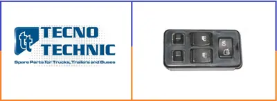 TECNO TECHNIC 03-07897 Cam Düğme Paneli Cf/Xf 86131 1307897 580209