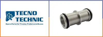 TECNO TECHNIC 03-58921 Yağ Filitre Kütüğü Ara Borusu 85cf/Xf105 (Euro-5) 2021101001 1858921 25326561 1143438 9EL354061011 1214223 14025118 88090 713303001129 1858922