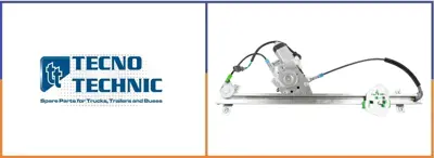 TECNO TECHNIC 06-00446 Cam Kirikosu Motorlu Sağ Axor-Çekici 457/904/906 9737200446 901224 350103982000 301772 AC982 11202R 65803770 1046600A 850957 9737201846