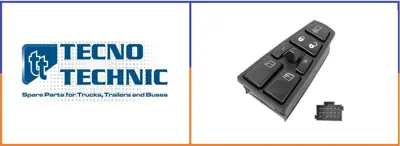 TECNO TECHNIC 02-52918 Cam Düğmesi Sol Fh/Fm 50021400BN 65675 14008800A 20752918 BPDVO020 358008 208550 301024 2260155 21354601